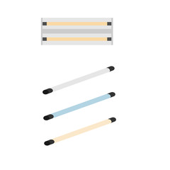 Lamps lighting vector graphics