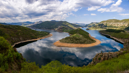 river meander in Bulgaria