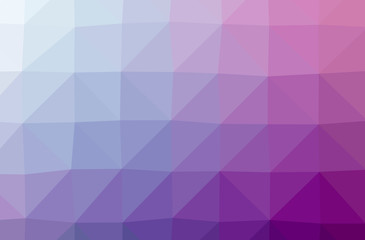 Illustration of abstract Purple horizontal low poly background. Beautiful polygon design pattern.