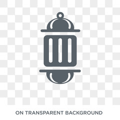 Arabic Lamp icon. Trendy flat vector Arabic Lamp icon on transparent background from Religion  collection. High quality filled Arabic Lamp symbol use for web and mobile