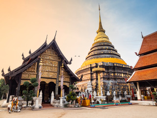 Fototapeta na wymiar the buddhist temple in Thailand
