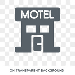 Motel icon. Motel design concept from  collection. Simple element vector illustration on transparent background.