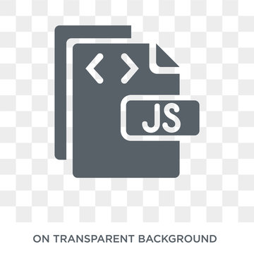 Js icon. Trendy flat vector Js icon on transparent background from Programming collection. High quality filled Js symbol use for web and mobile