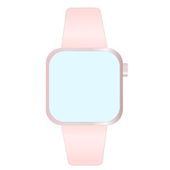 Rose Gold Apple Smart Watch