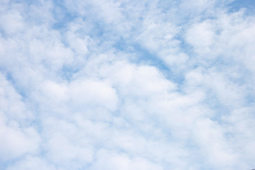 Blue sky background with cloud.