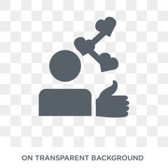 Social network icon. Social network design concept from  collection. Simple element vector illustration on transparent background.