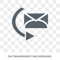 Mail icon. Mail design concept from  collection. Simple element vector illustration on transparent background.