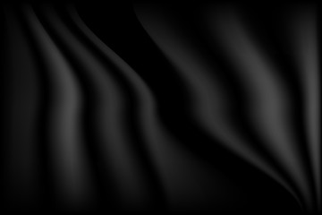 black waves background