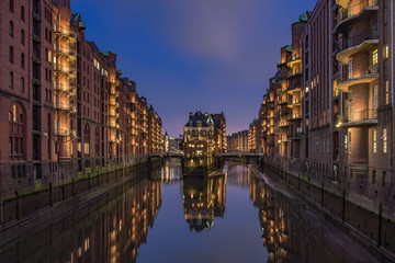 Wasserschloss in the Speicherstadt Hamburg