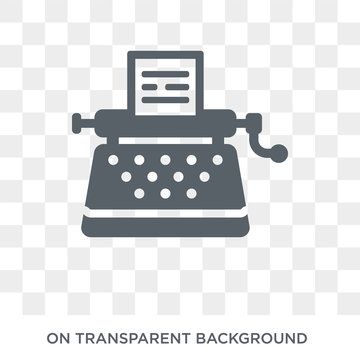 Stenographer icon. Trendy flat vector Stenographer icon on transparent background from law and justice collection. High quality filled Stenographer symbol use for web and mobile