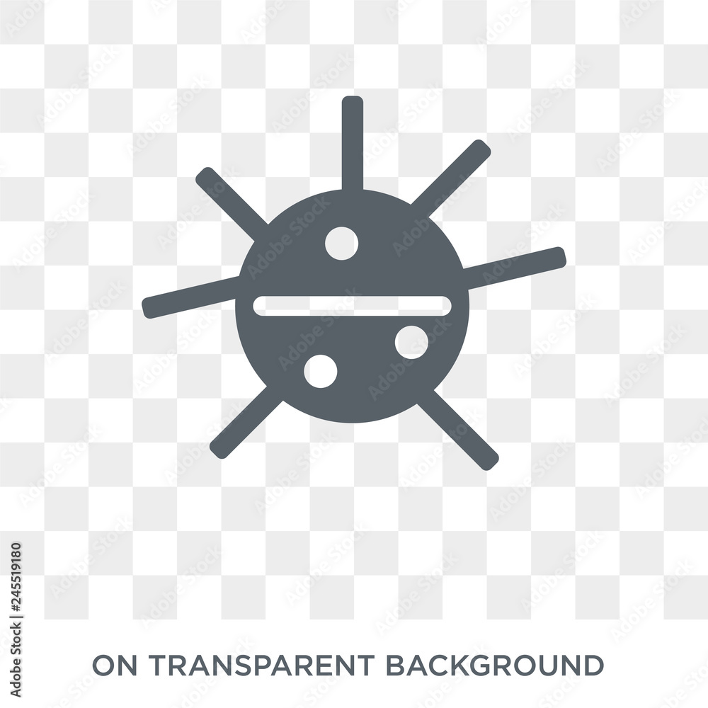 Wall mural depth charge icon. depth charge design concept from army collection. simple element vector illustrat
