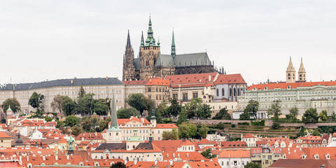 Obraz premium Prague castle is the biggest castle complex in the world covers over 7 hectares, Czech Republic