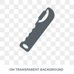 vegetable peeler icon. vegetable peeler design concept from Kitchen collection. Simple element vector illustration on transparent background.