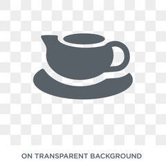 saucer icon. saucer design concept from Kitchen collection. Simple element vector illustration on transparent background.