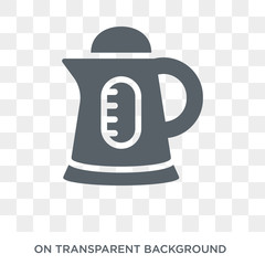 Kettle icon. Kettle design concept from  collection. Simple element vector illustration on transparent background.