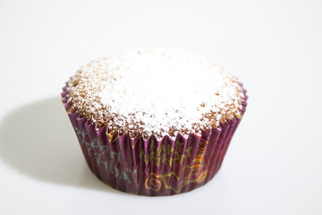 Cupcake isolated in a white background