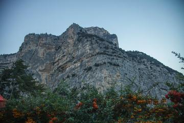 Twilight Rock Mountain Wall