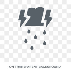 Disaster icon. Trendy flat vector Disaster icon on transparent background from Insurance collection. High quality filled Disaster symbol use for web and mobile