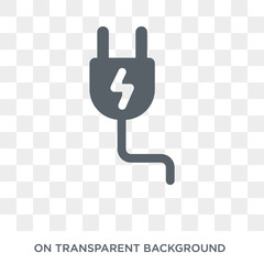 Electricity icon. Electricity design concept from  collection. Simple element vector illustration on transparent background.