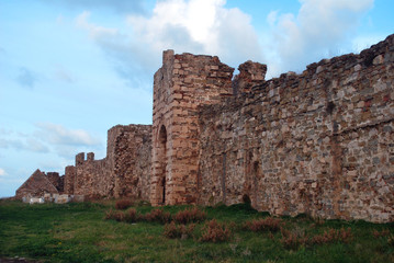 The Castle of Methoni in the port town of Methoni, Messenia, Greece