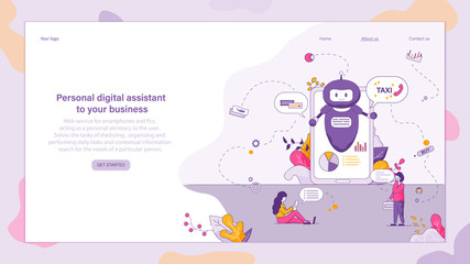 Online Chat Support Smart Chatbot, Voice Control