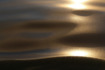 surface of the water