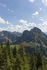 Fototapeta na wymiar Aggenstein Gipfel
