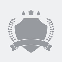 Obraz premium Banner icon for high quality protection