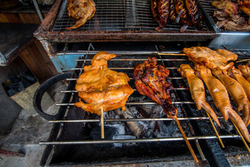 roasting chicken thai food