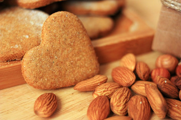 Gingerbread Cookies and Nuts