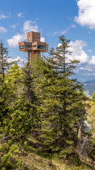 Smartphone HD wallpaper of alpine view near the Piller lake - Tyrol - Austria