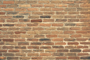 Brick wall vintage background or texture