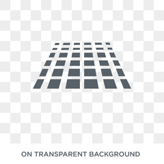 Squares icon. Squares design concept from Geometry collection. Simple element vector illustration on transparent background.