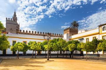 Seville, Spain - Architecture barrio Santa Cruz district