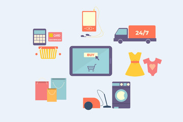 Line shopping element, great design for any purposes. White background. Vector cart icon. Price icon set. 