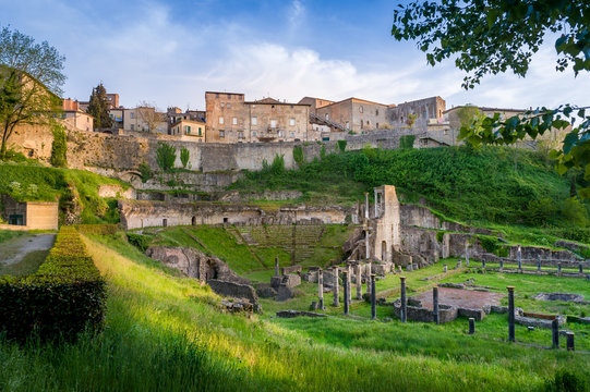 Archaeological museum at Volterra, Italy