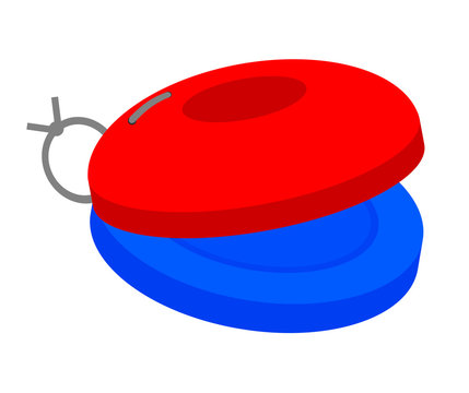 red and blue castanets musical instrument clip art preview