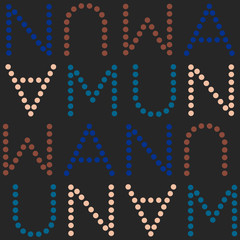 muan, South Korea seamless pattern