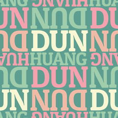 Dunhuang, china seamless pattern
