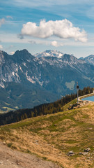 Smartphone HD wallpaper of beautiful alpine view at Leogang - Tyrol - Austria
