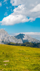 Smartphone HD wallpaper of alpine view at Werfenweng