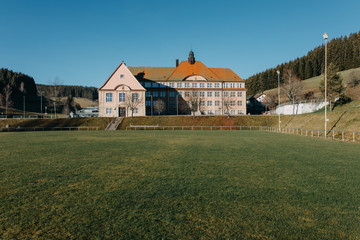Obraz premium Old school in Black Forest - Germany.