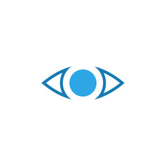 Eye icon graphic design template vector