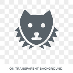Sable icon. Trendy flat vector Sable icon on transparent background from animals  collection. High quality filled Sable symbol use for web and mobile