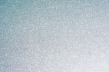 Beautiful winter ice, art texture on window, festive background