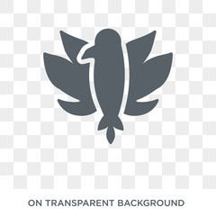 Phoenix icon. Trendy flat vector Phoenix icon on transparent background from Fairy Tale collection. High quality filled Phoenix symbol use for web and mobile