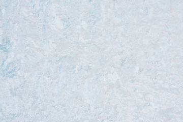 Frozen winter abstract background on the window glass with copy space