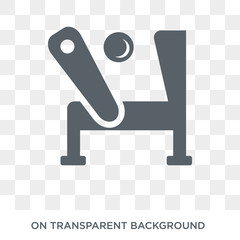 Pinball icon. Pinball design concept from Entertainment collection. Simple element vector illustration on transparent background.