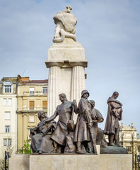 The Tisza Istvan Monument, Budapest, Hungary