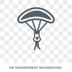 paraplane icon. paraplane design concept from Entertainment collection. Simple element vector illustration on transparent background.